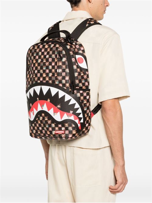 Zaino bambino Sprayground peeking characters nero Sprayground kids | 910B8768NSZX
